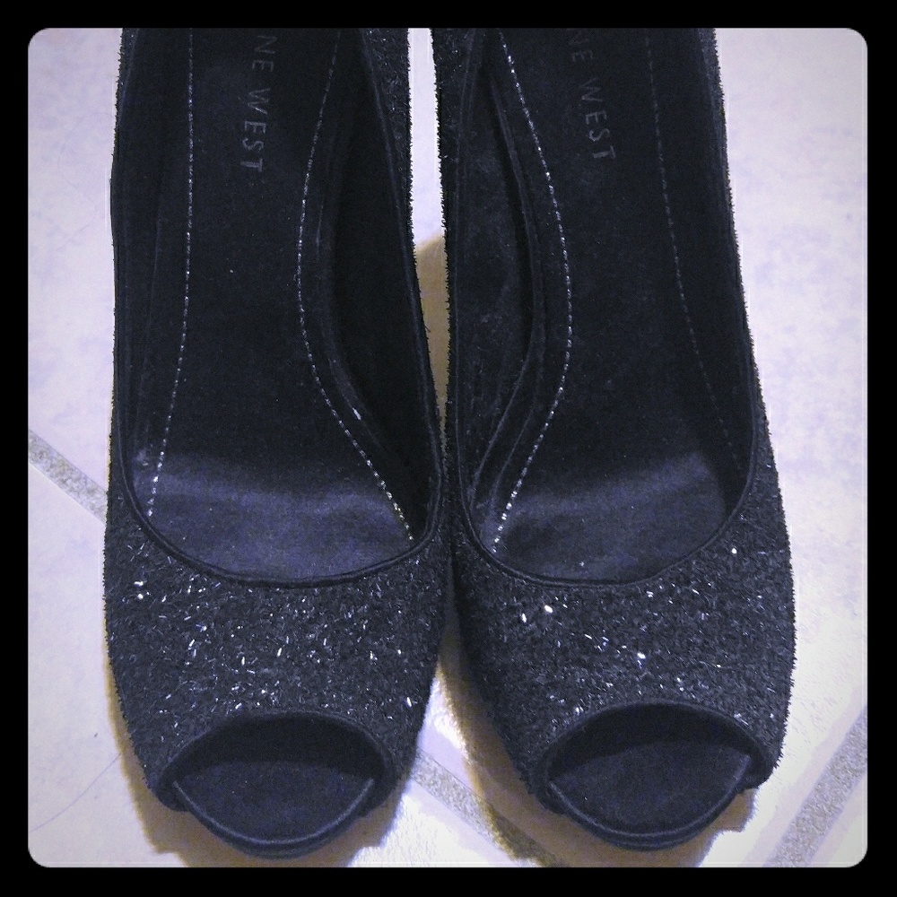 Open toe heels